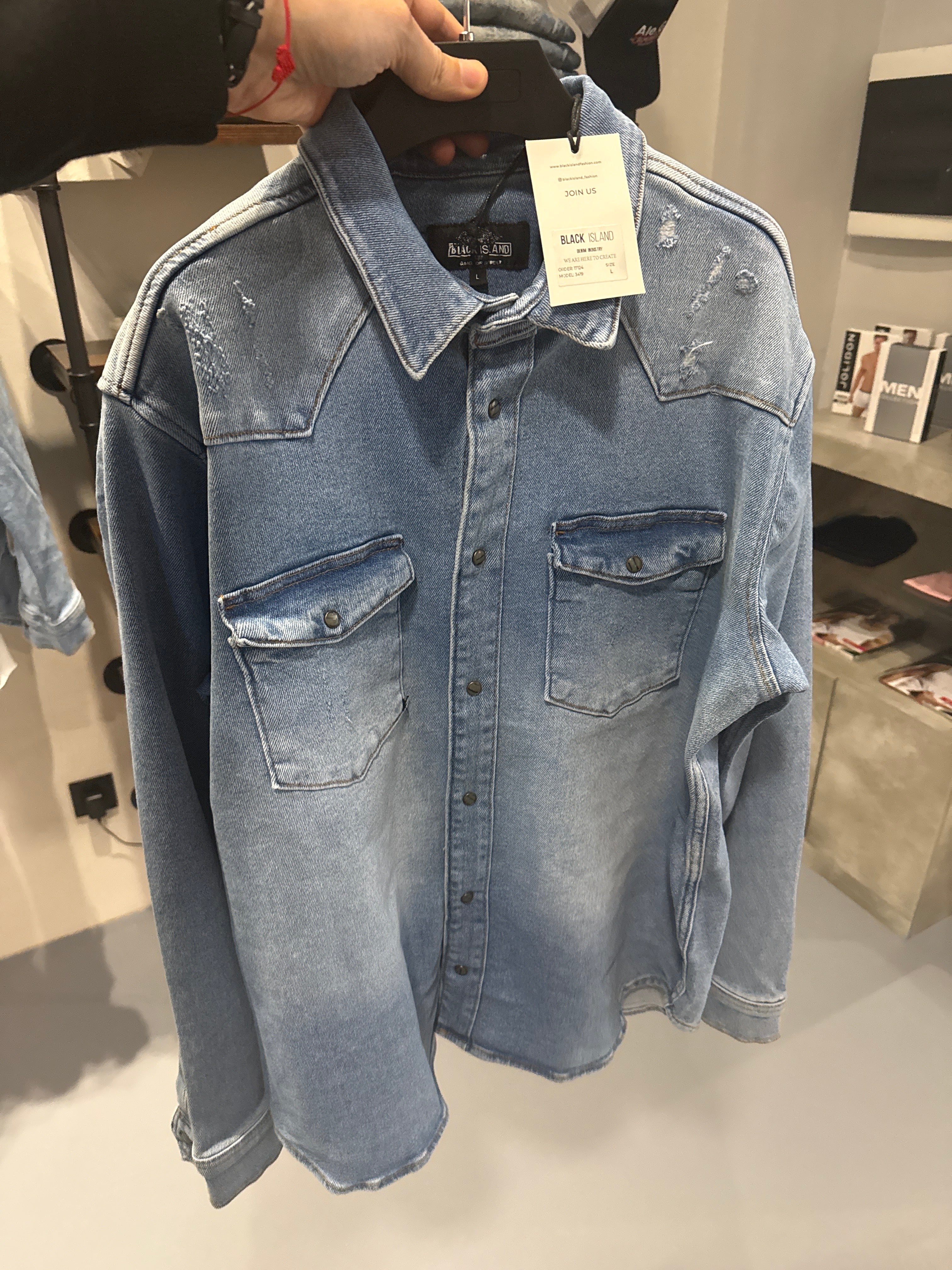 Chemise en Jeans
