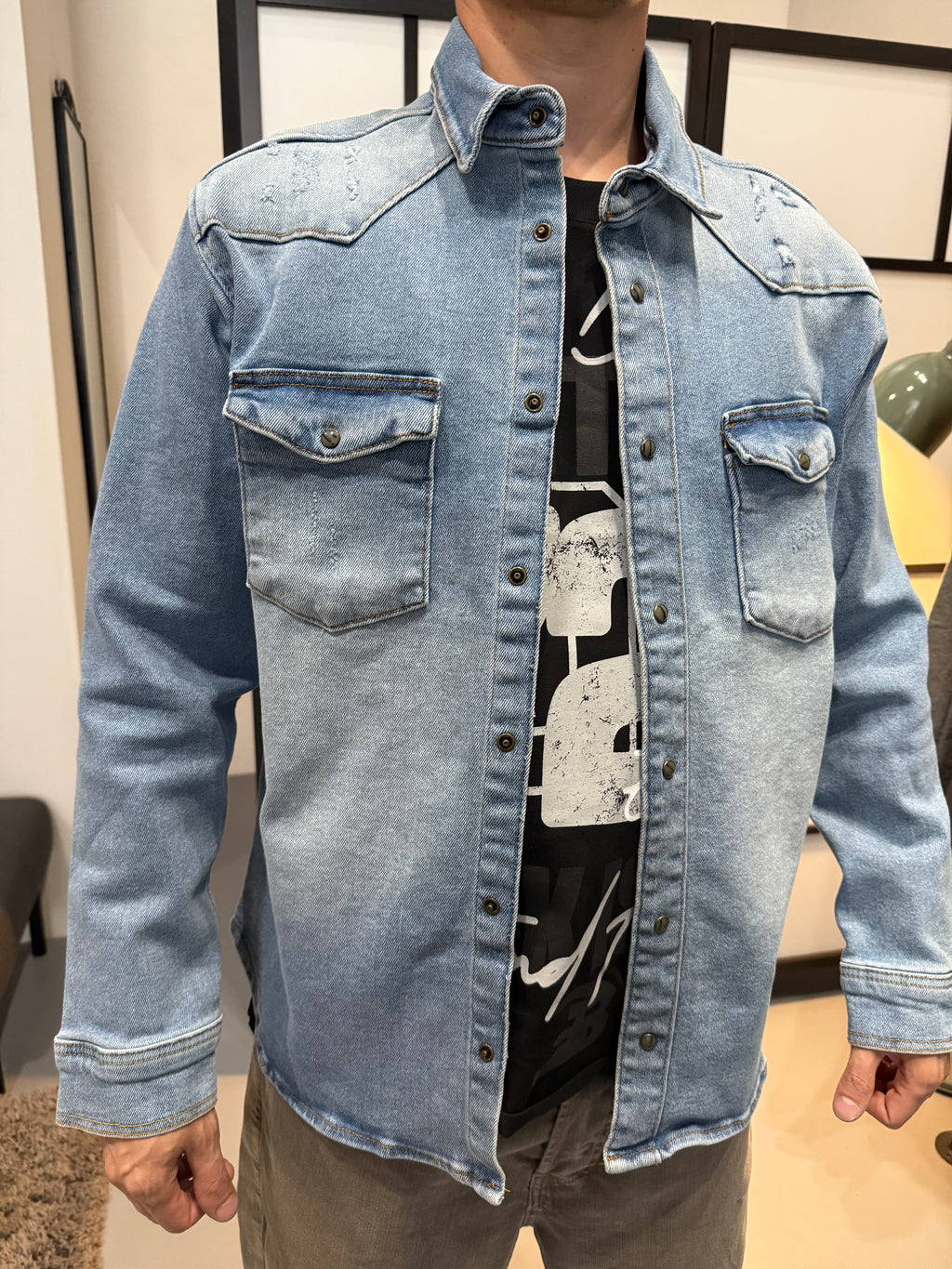 Chemise en Jeans